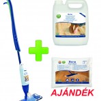 Bona Spray mop + 4Liter utántöltő + AJÁNDÉK Tisztító pad – FEHÉR portalanításhoz